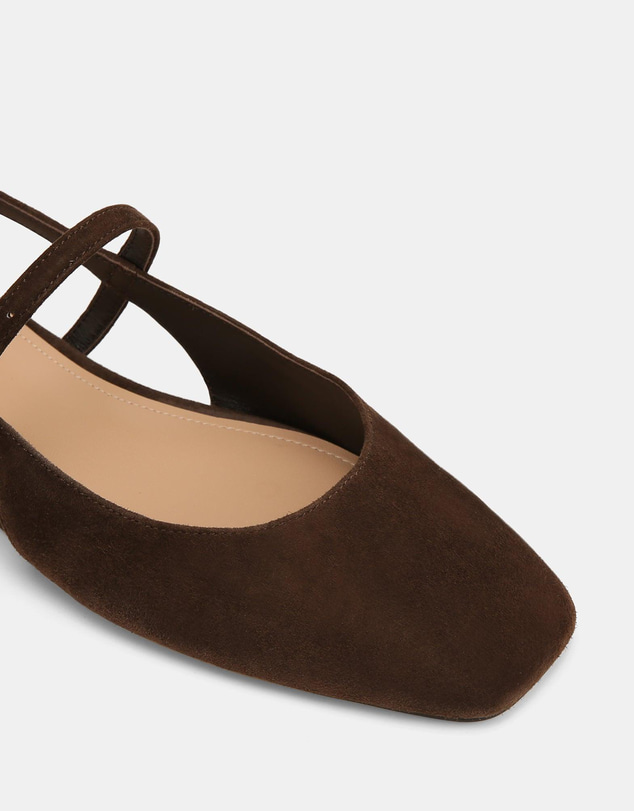 Wittner - Dallas Dress Flats Espresso Suede