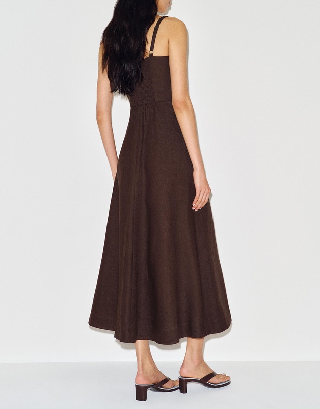 Reformation - Sabine Linen Dress