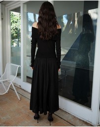 M.N.G - Palace Off-The-Shoulder Dress