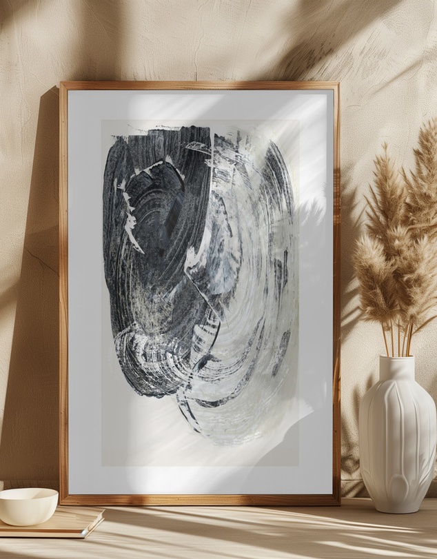 Olive et Oriel - Sea Fossil 2 by Cartissi Art Print