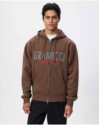Gramicci - Spell Out Zip Hooded Sweatshirt
