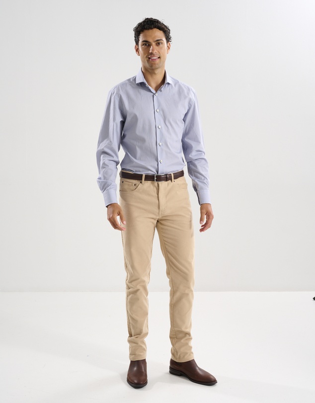 3 Wise Men - 3 Wise Men Sundown Blue Print Shirt