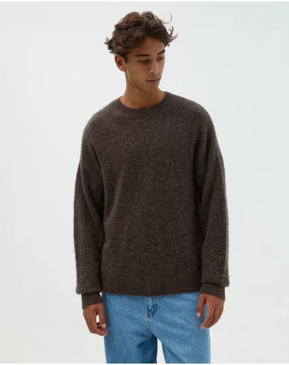 AERE - Brushed Alpaca Blend Sweater