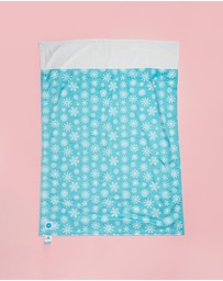 itti bitti - Travel Blanket - Aurora with White