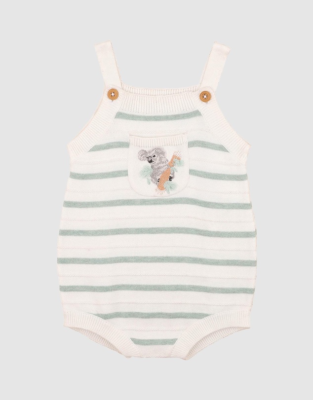 Bebe by Minihaha - Taylor Organic Knitted Bodysuit - Babies