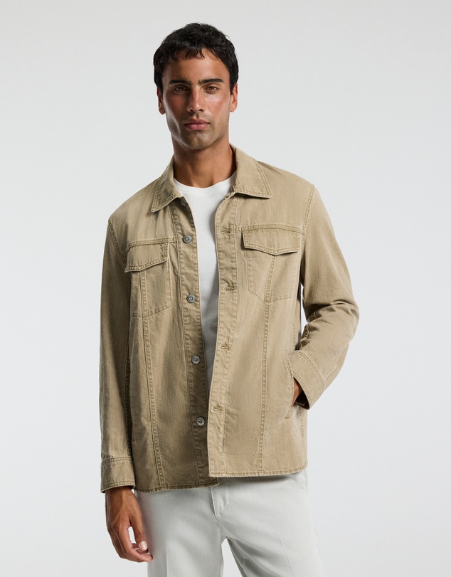 Calibre - Denim Shirt Jacket Putty