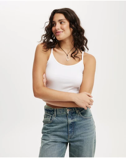 Cotton On - Goldie Rib Scoop Cami