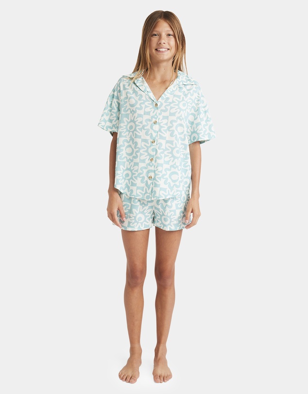 Billabong Kids - Girls 8 to 16 Lost On You Short Sleeve Shirt
