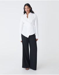 Forcast - Katrina Wrap Shirt