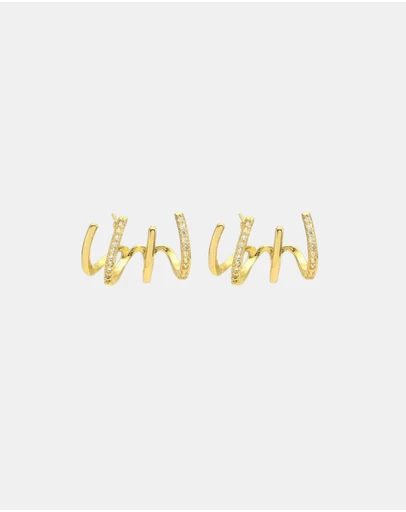 Pastiche - Gold Diana Earrings