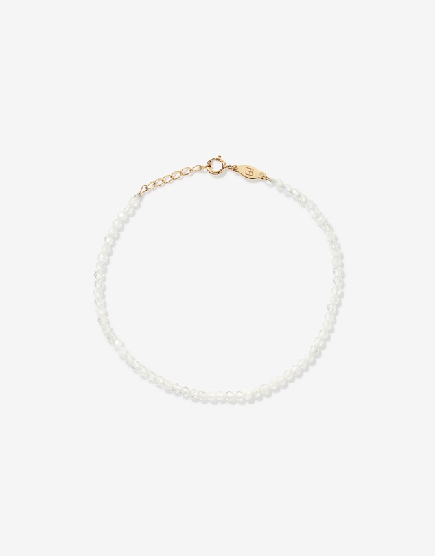 Michael Hill - Moonstone Bead Bracelet in 10kt Yellow Gold
