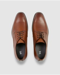 yd. - Marble Leather Lace Up Dress Shoe