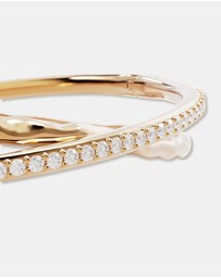 By Charlotte - Entwined Hearts Bangle