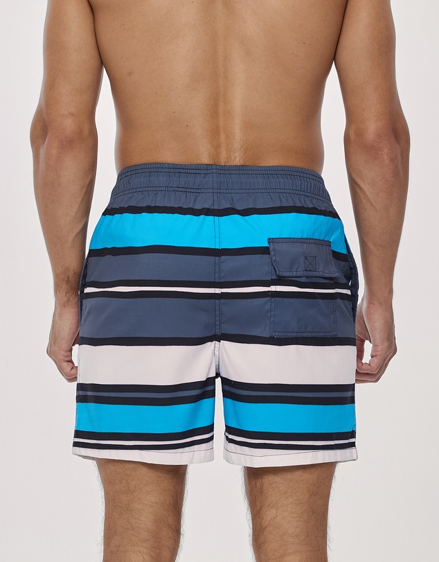 Vacancy Co - Bold Stripe Swim Short
