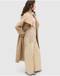 Seed Heritage - Collar Knit Poncho