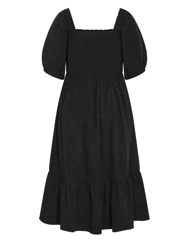 City Chic - Plus size Molli Corduroy Midi Dress - black
