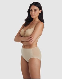 Naomi & Nicole - Light Shaping High Waist Everyday Shapewear Brief (Pack of 2)