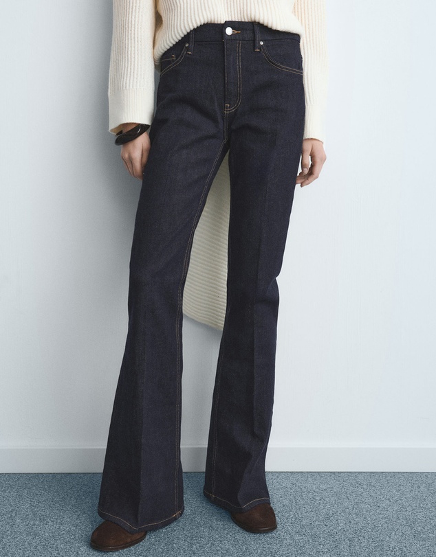 M.N.G - Violet Flared High-Rise Jeans