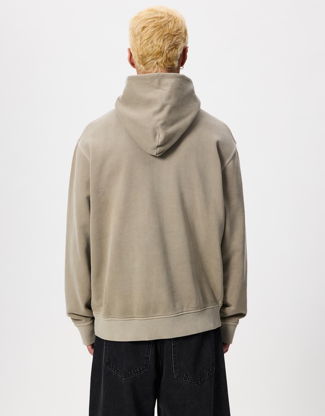 Armani Exchange - Brand Script Oversized Hooded Sweatshirt