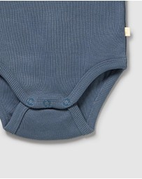 Wilson & Frenchy - Organic Rib Long Sleeved Bodysuit - Babies