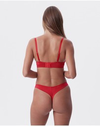 Bras N Things - Bethany Essentials Full Cup Bra - Red