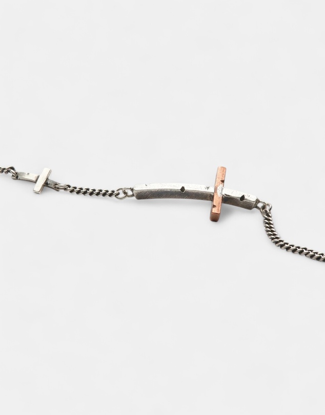 Buck Palmer - Double Copper Cross Bracelet