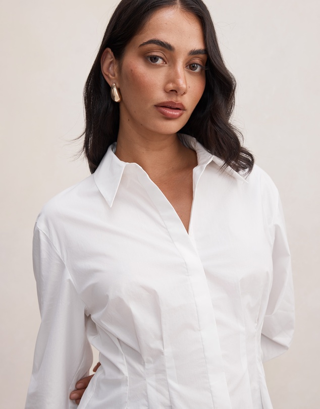 Forever New - Blake Pleated Detail Shirt