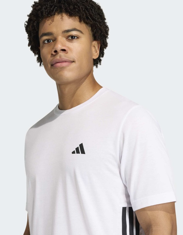 adidas Performance - WORKOUT ESSENTIALS FEELREADY 3 STRIPES T-SHIRT Mens