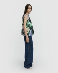 Marimekko - Katoava Kukasta Kukkaan Top