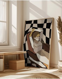 Olive et Oriel - KH Studio - A Sitting Place for a Passenger - Not In Love by Karla Hyman Art Print