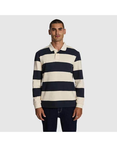 yd. - Tyler Long Sleeve Polo Shirt