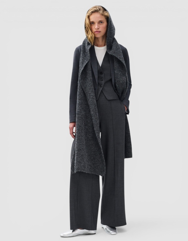 rag & bone - Irina Stripe High-Rise Tailored Pant