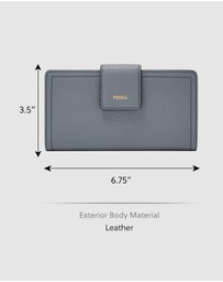 Fossil - Logan Blue Tab Clutch