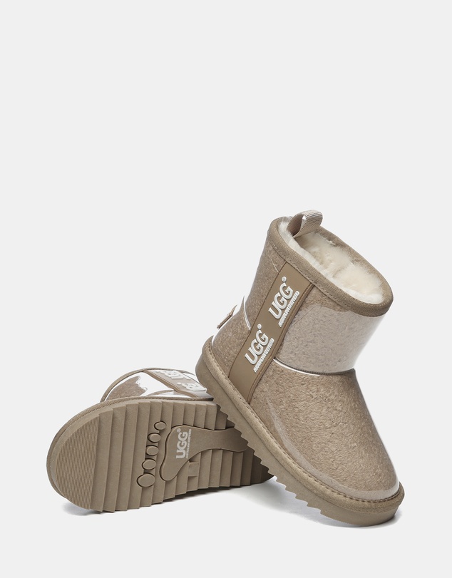 EVERAU - Australian Shepherd Ugg Kids Coated Classic Sheepskin Upper UGG Boots