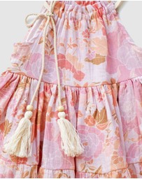 WITH LOVE FOR KIDS - Cotton Muslin Dress - Babies - Kids