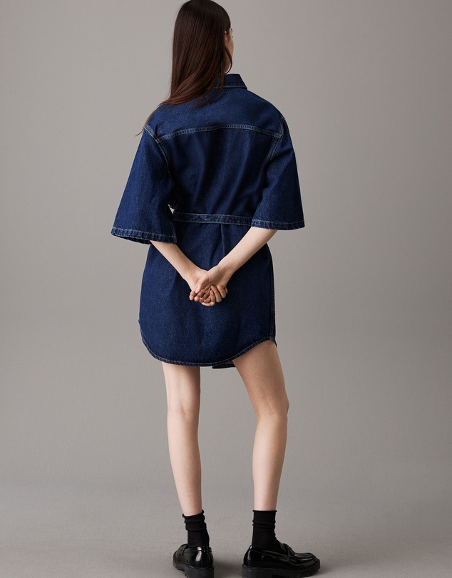 Calvin Klein Jeans - Belted Denim Shirt Dress
