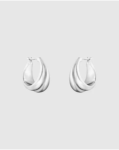 Georg Jensen - Curve Medium Earrings