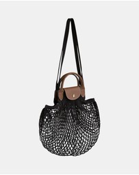 Longchamp - Le Pliage Filet Mesh Tote Bag - Large