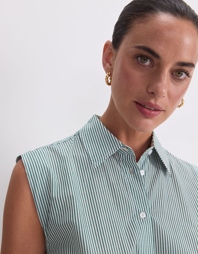 Sportscraft - Lily Voile Sleeveless Shirt