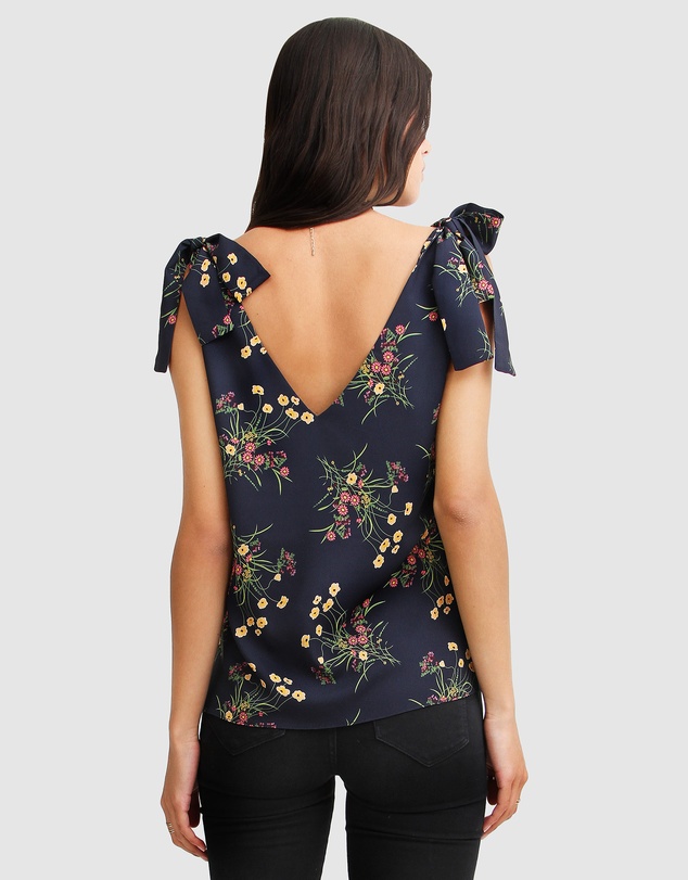 Belle & Bloom - Feel For You V-Neck Top