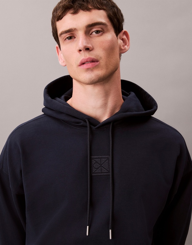 Calvin Klein - Premium Terry CK Emblem Hoodie