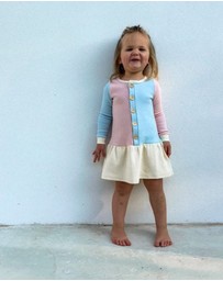 WITH LOVE FOR KIDS - Basics Long Sleeve Dress - Kids