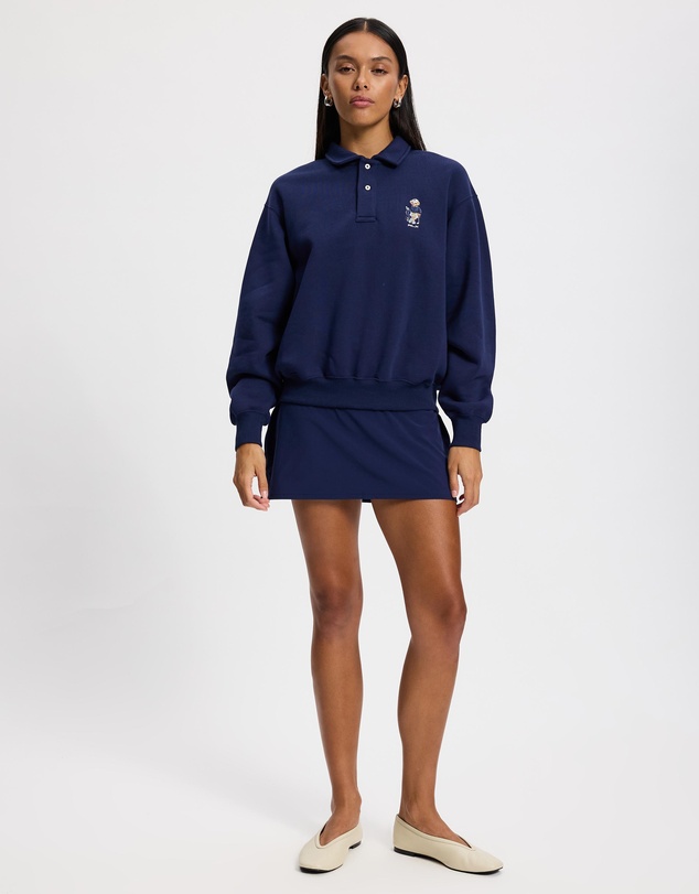 Polo Ralph Lauren - Polo Bear Fleece LS Polo Shirt