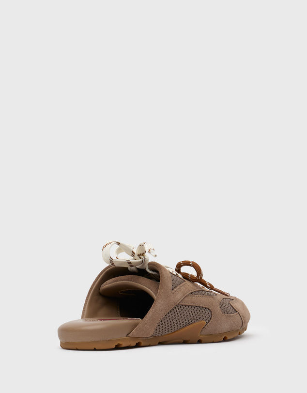Betts - Ali Suede Leather Mule Sneakers