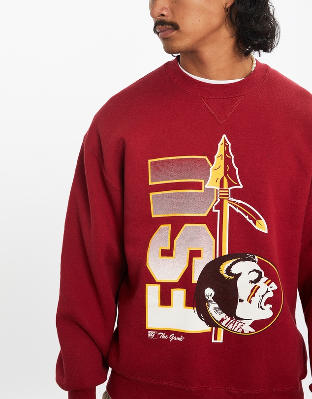 Vintage by The Real Deal - Pre Loved - 90s NCAA Florida State Seminoles Sweatshirt