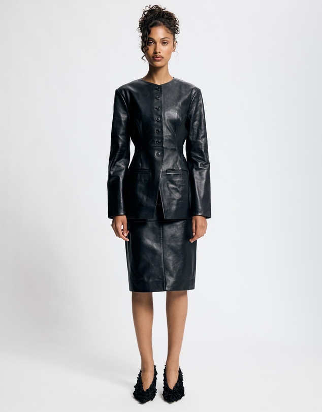Lover - Rhodes 100% Leather Blazer