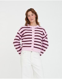 Huffer - Elle Crop Cardigan