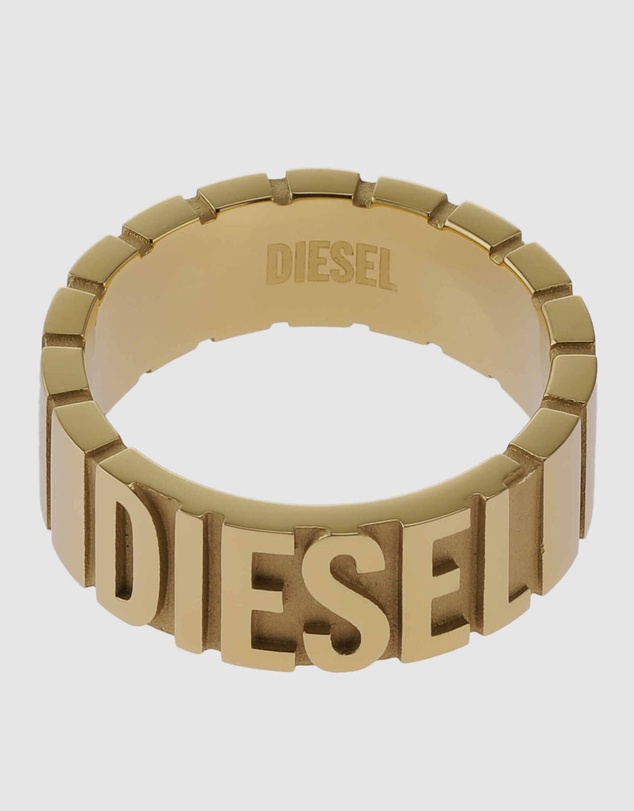 Diesel - Gold Tone Ring