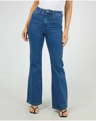 All About Eve - Tia Flare Jean Heritage Blue