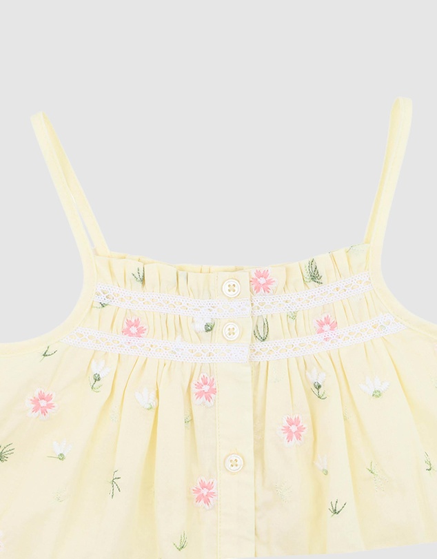 Bebe by Minihaha - Pia All Over Embroidery Dress - Kids